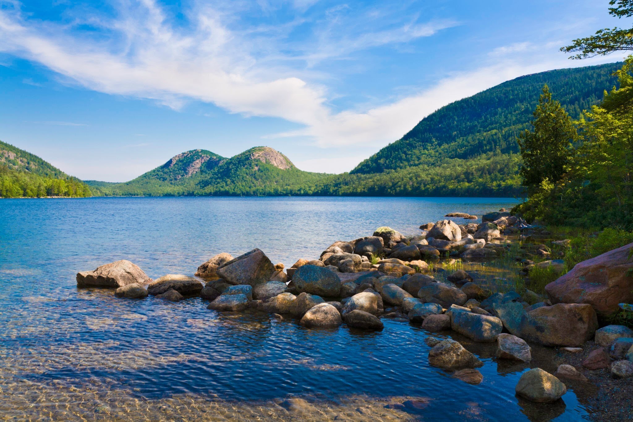 Jordan pond view