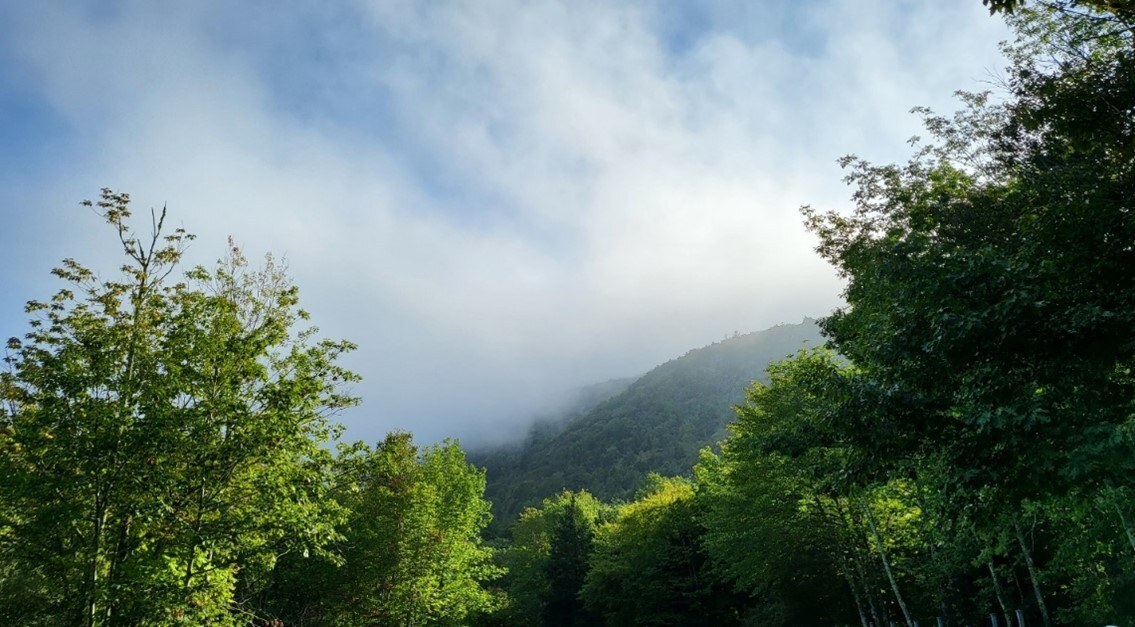Summitt with clouds only